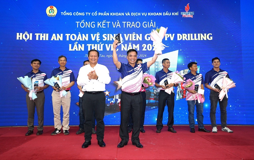 PV Drilling tổ chức Hội thi An toàn vệ sinh viên giỏi lần thứ VII năm 2024