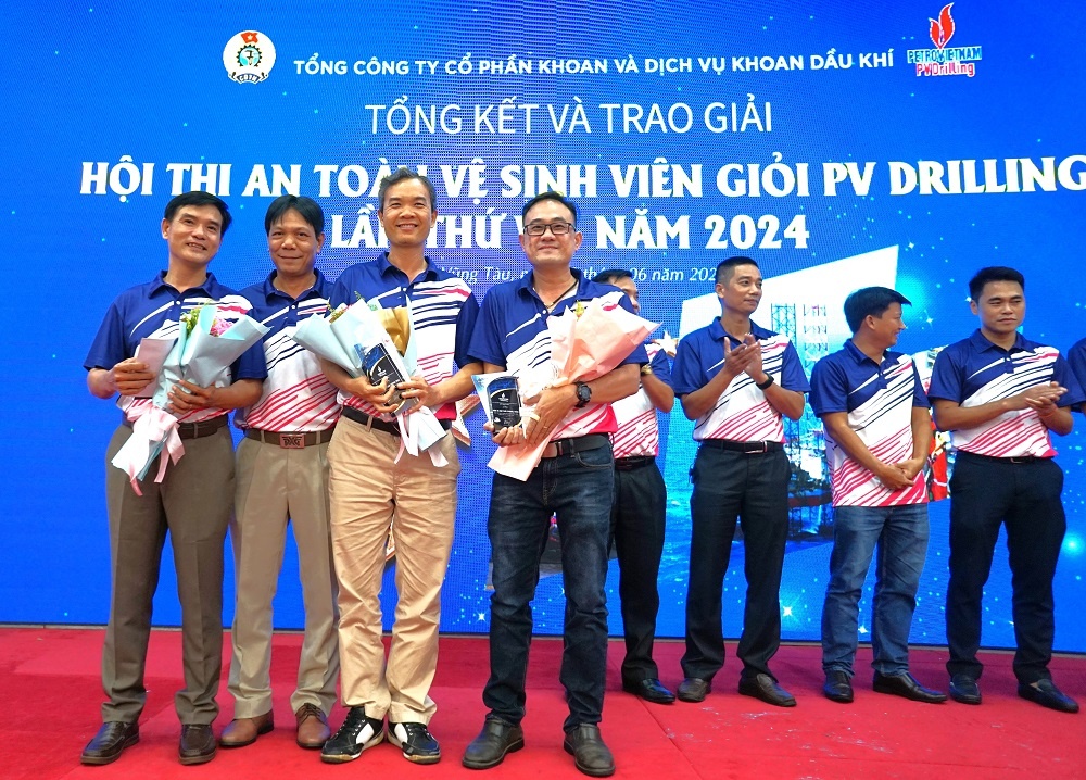 PV Drilling tổ chức Hội thi An toàn vệ sinh viên giỏi lần thứ VII năm 2024