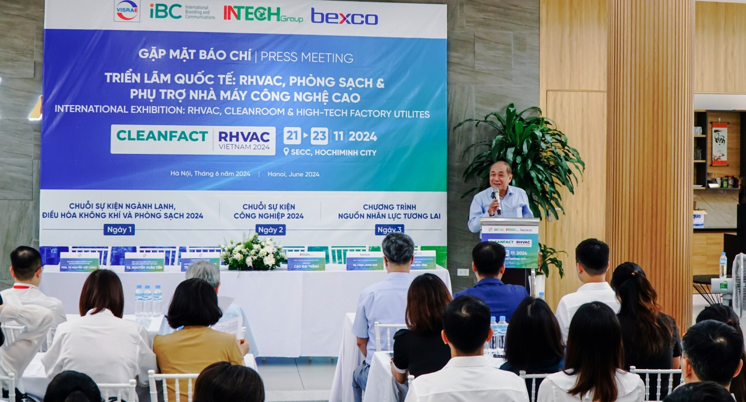 Nhiều công nghệ mới về nhiệt, điện lạnh được giới thiệu tại Cleanfact & RHVAC Vietnam 2024