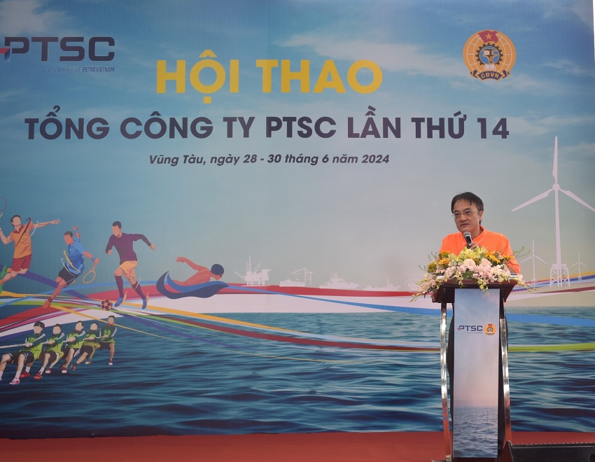 Tưng bừng khai mạc Hội thao PTSC năm 2024