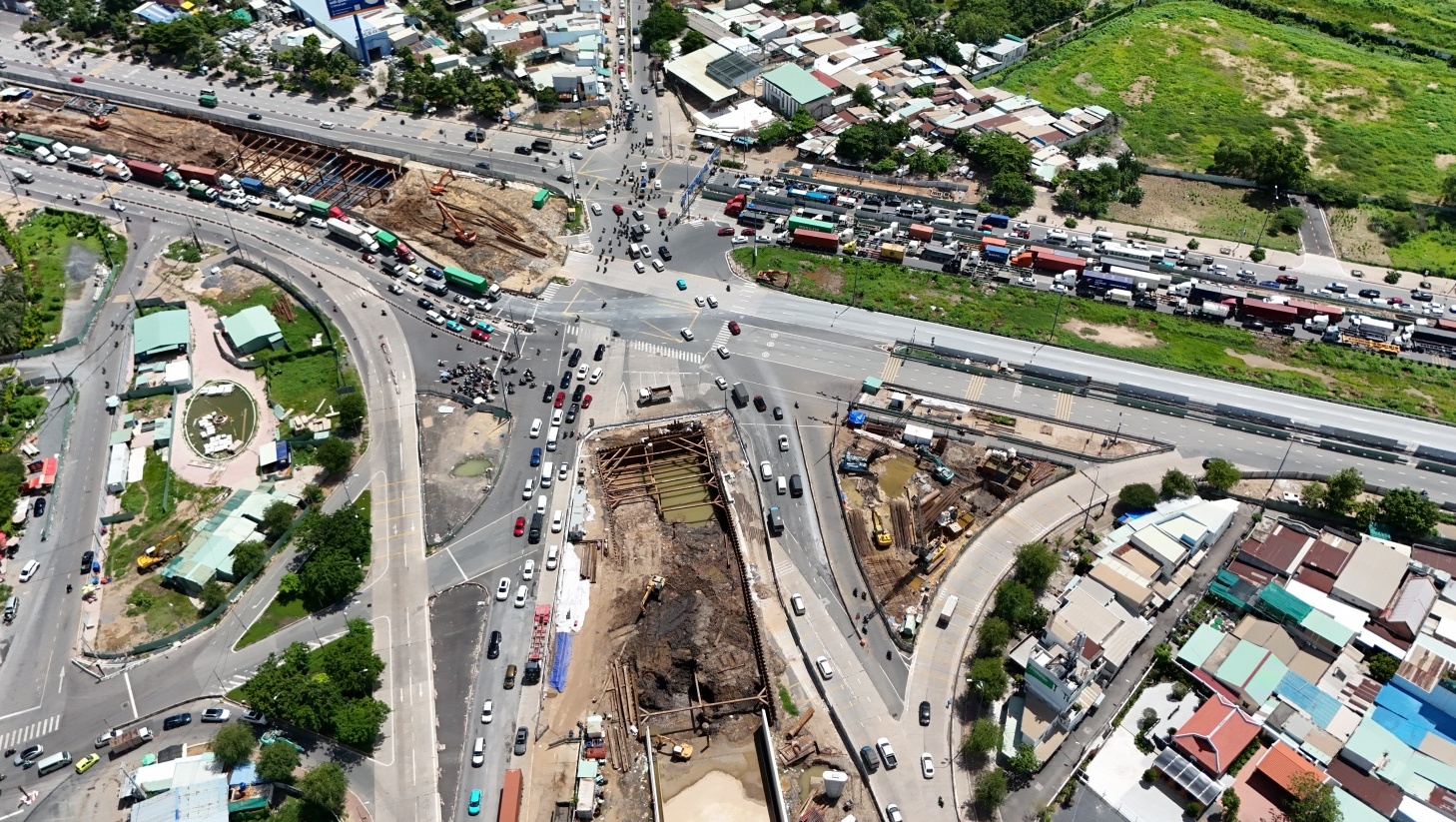 [Chùm ảnh] Toàn cảnh dự án nút giao thông lớn nhất TP HCM