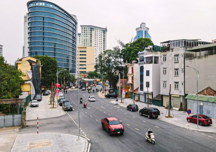 Hà Nội có thêm 22 tuyến đường, phố mới