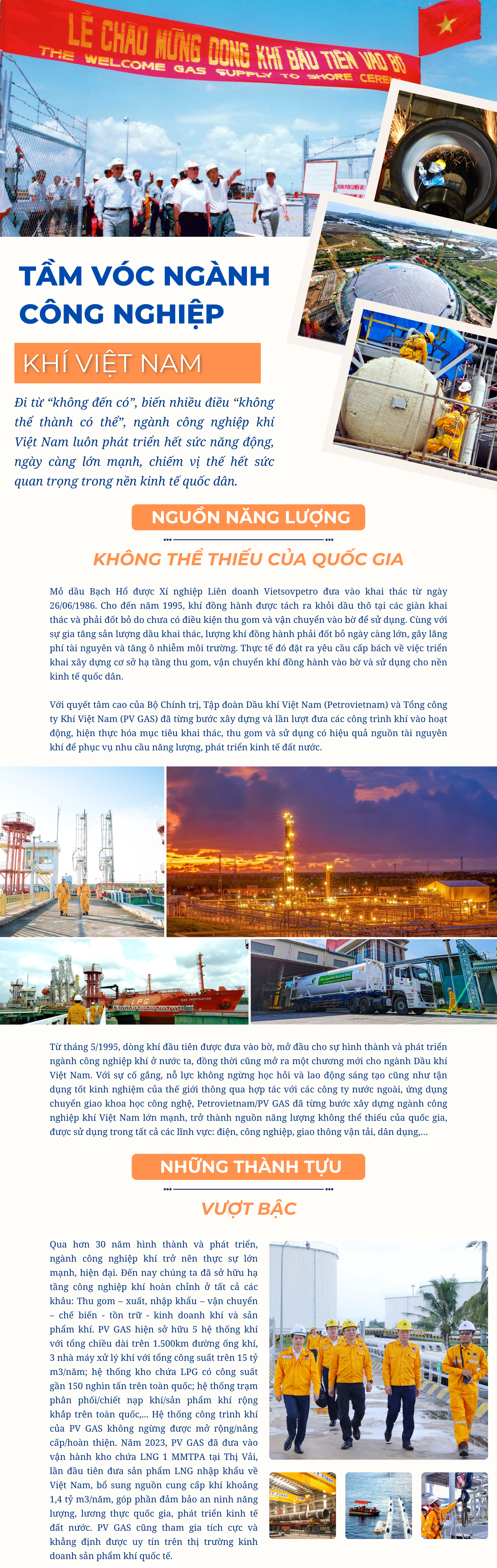 [P-Magazine] Tầm vóc ngành công nghiệp khí Việt Nam