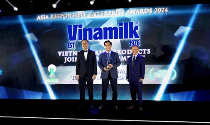 Vinamilk được vinh danh tại các giải thưởng doanh nghiệp trách nhiệm châu Á
