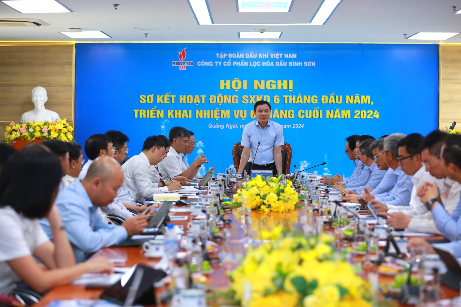 Tổng Giám đốc Petrovietnam Lê Ngọc Sơn phát biểu kết luận tại Hội nghị.