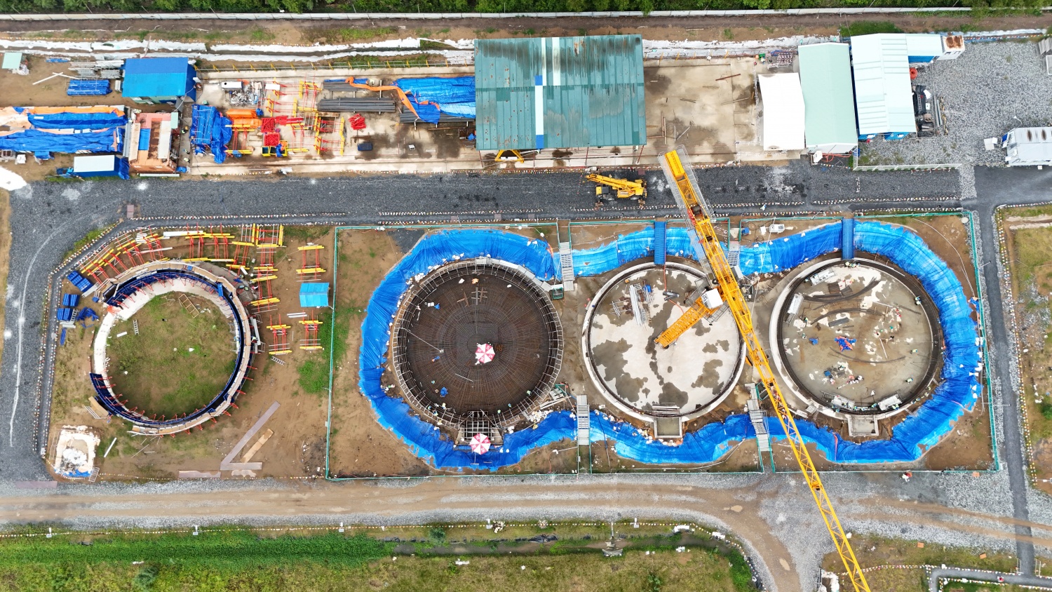 [Chùm ảnh] Cận cảnh nhà máy xử lý nước thải lớn nhất nước tại TP HCM