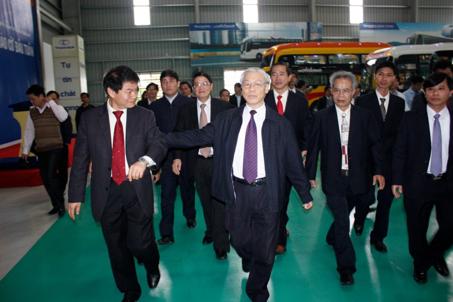 Tổng Bí thư Nguyễn Phú Trọng thăm THACO - Công ty Cổ phần Tập đoàn Trường Hải.