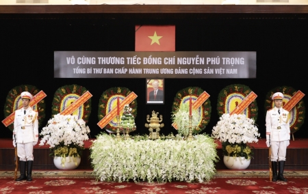 Lễ Quốc tang Tổng Bí thư Nguyễn Phú Trọng tại TP HCM