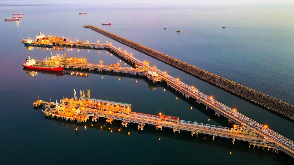 Bình minh Jetty. Tác giả: Tống Xuân Thụ