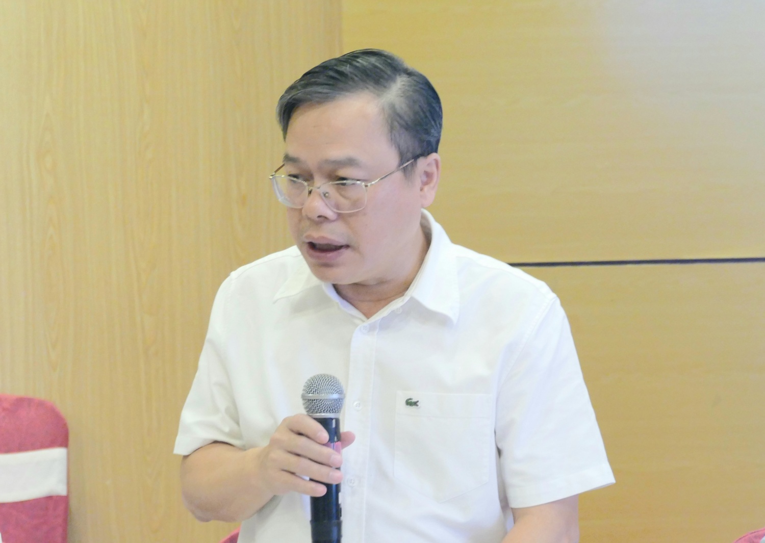 Ông Nguyễn Anh Minh - Tổng Giám đốc DQS phát biểu tại buổi làm việc