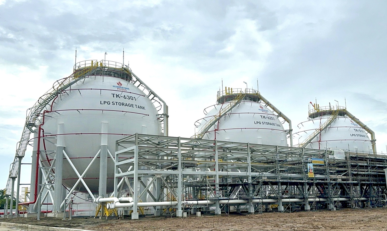 3 bồn chứa LPG tại Kho cảng PV GAS Vũng Tàu đi vào hoạt động từ cuối tháng 7/2024 3 bồn chứa LPG tại Kho cảng PV GAS Vũng Tàu đi vào hoạt động từ cuối tháng 7/2024
