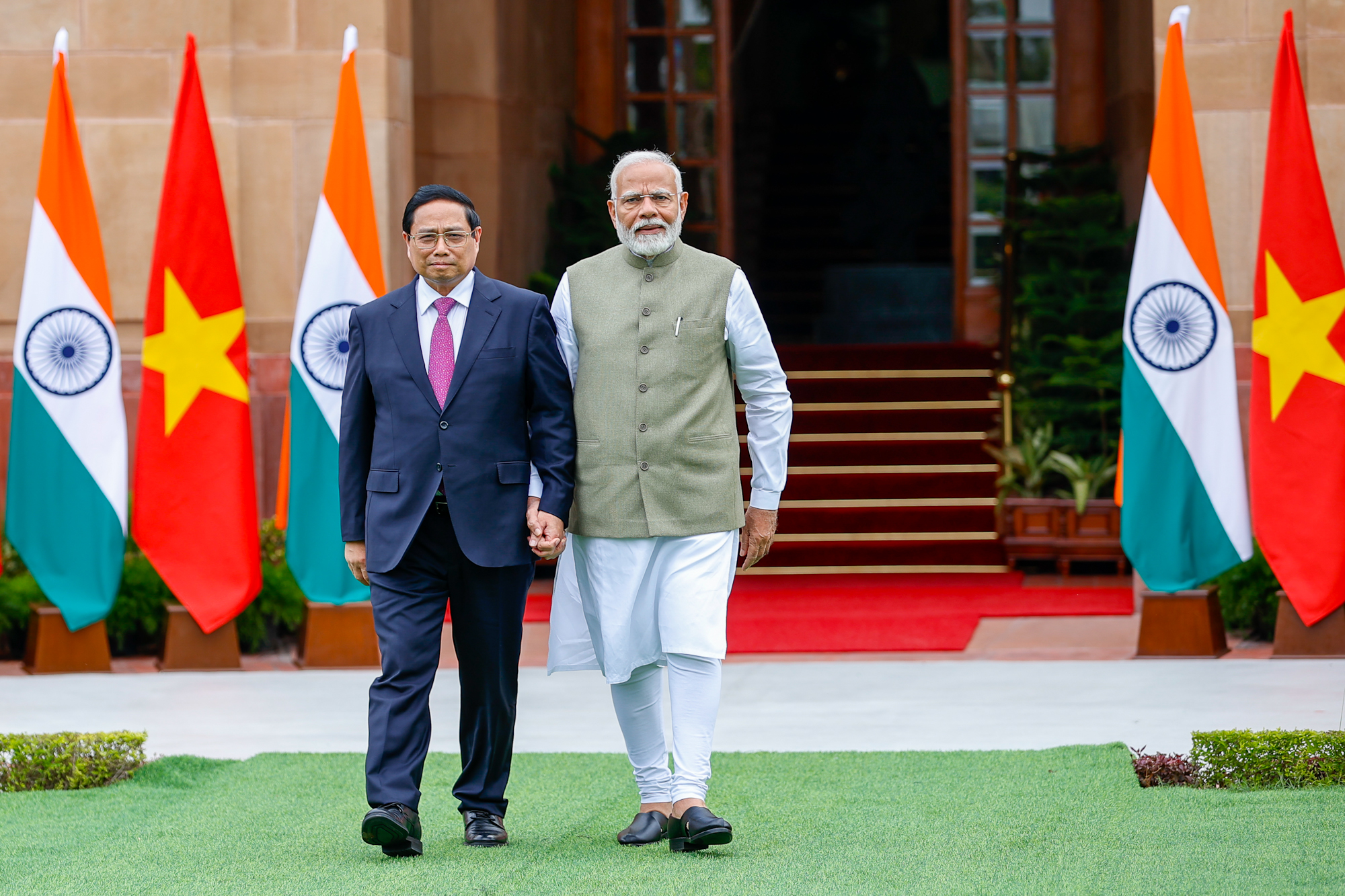 Thủ tướng Phạm Minh Chính hội đàm với Thủ tướng Ấn Độ- Ảnh 2.