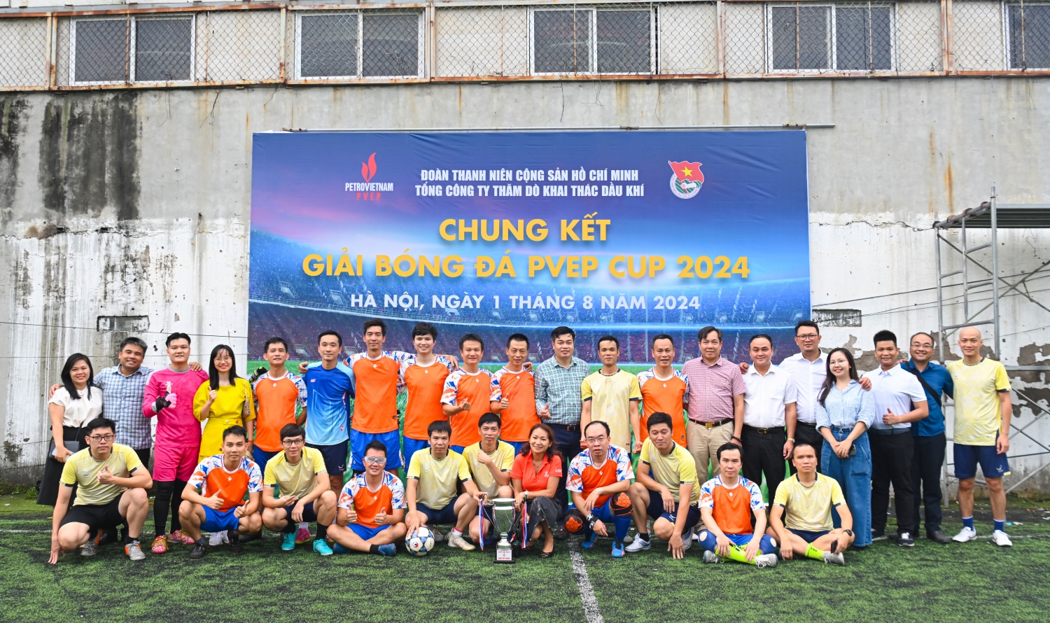 Bế mạc Giải bóng đá PVEP Cup 2024