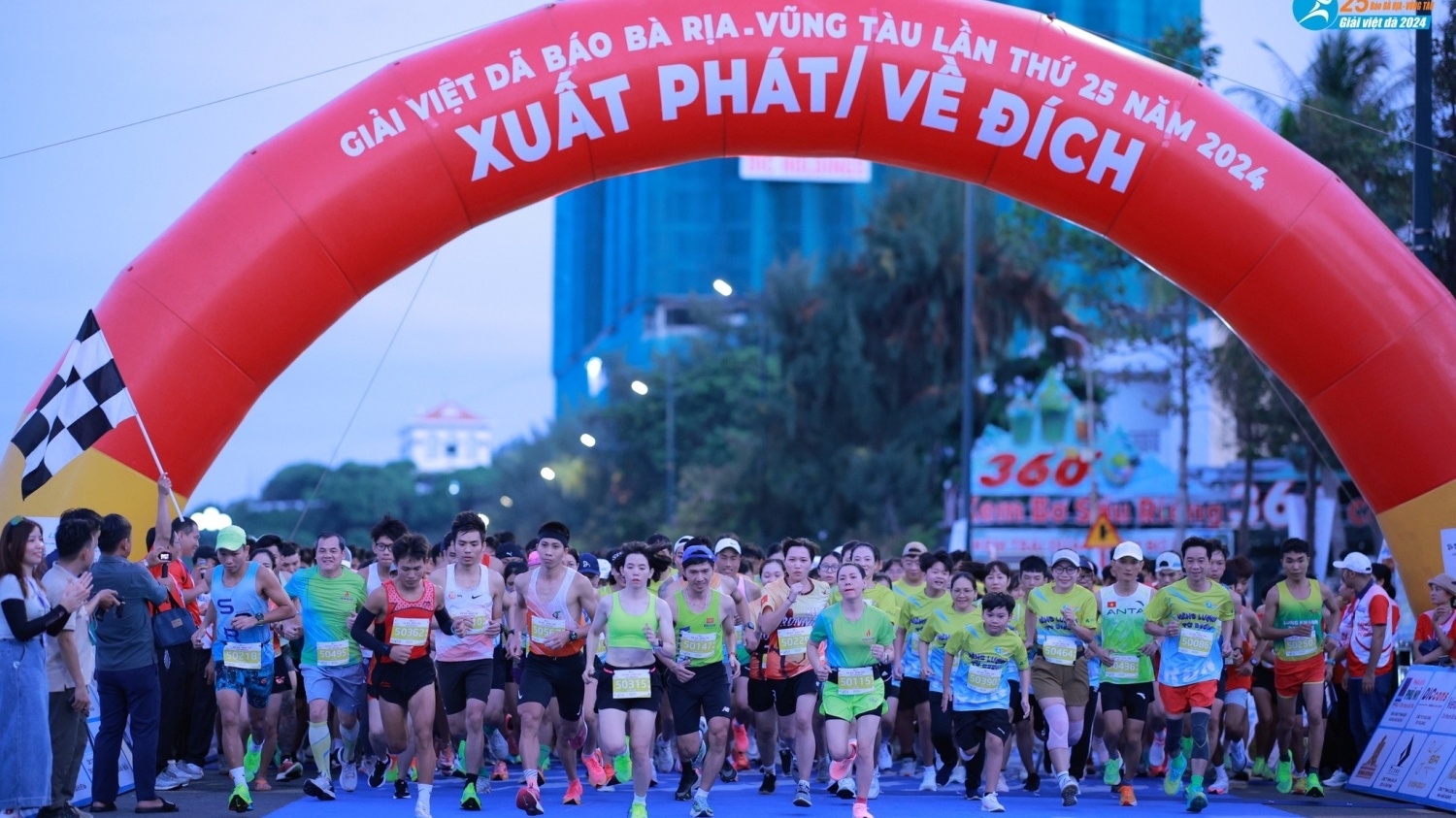 Giải Việt dã Bà Rịa - Vũng Tàu lần thứ 25 thu hút hơn 3.000 vận động viên tham gia