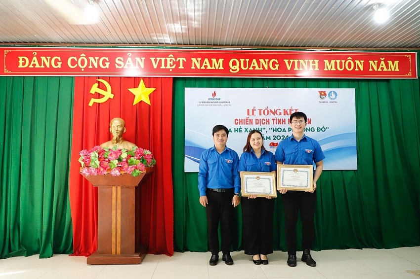 Cụm phối hợp hoạt động Bà Rịa   Vũng Tàu: Tổng kết chiến dịch “Mùa hè xanh - Hoa phượng đỏ” năm 2024