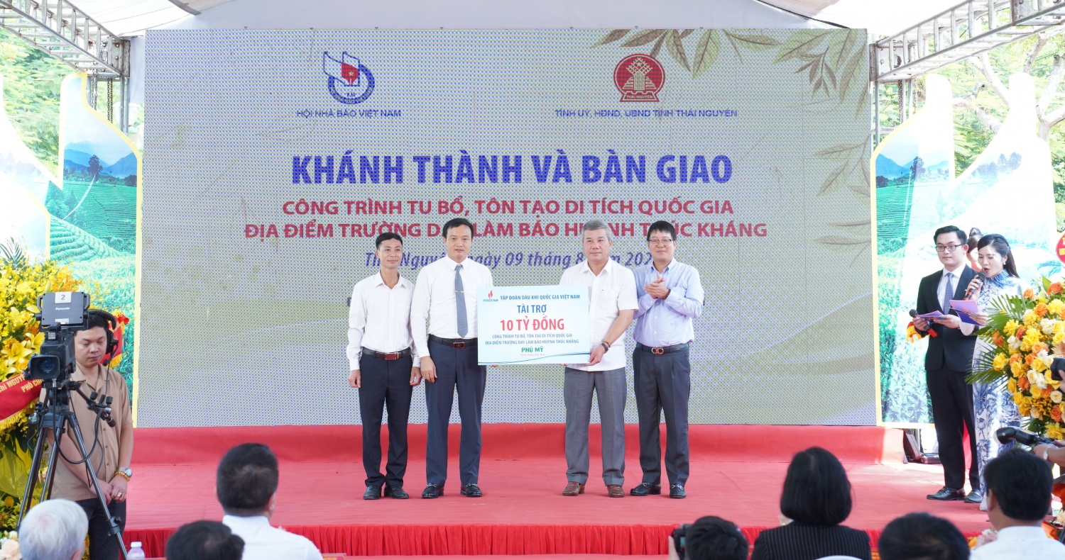 Khánh thành và bàn giao công trình tu bổ, tôn tạo Di tích Quốc gia Địa điểm Trường dạy làm báo Huỳnh Thúc Kháng