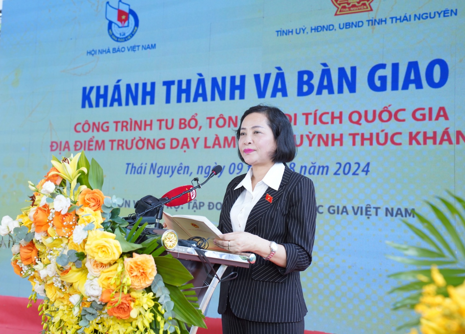 Khánh thành và bàn giao công trình tu bổ, tôn tạo Di tích Quốc gia Địa điểm Trường dạy làm báo Huỳnh Thúc Kháng