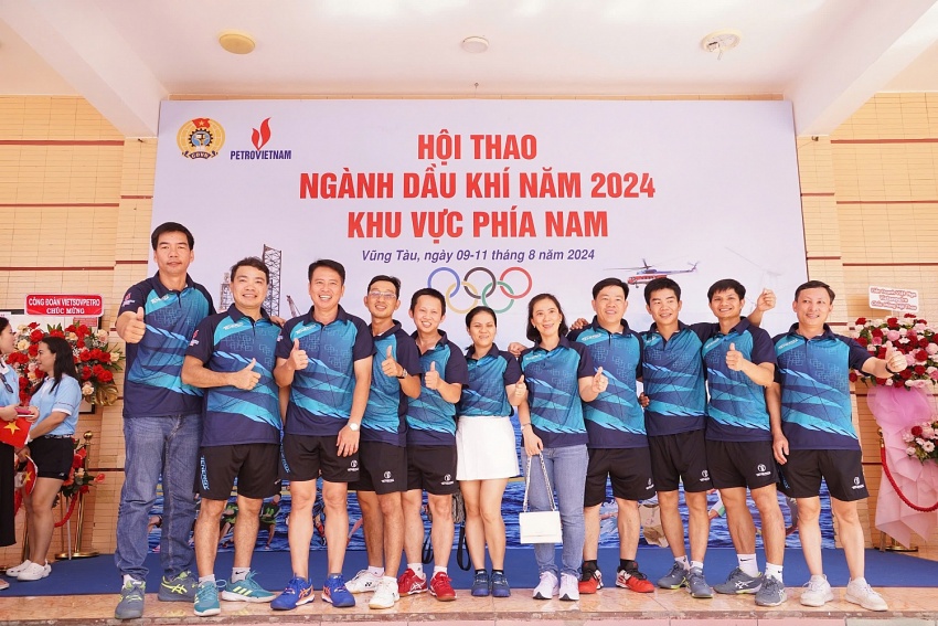 Chùm ảnh: Lễ Khai mạc Hội thao ngành Dầu khí khu vực phía Nam năm 2024