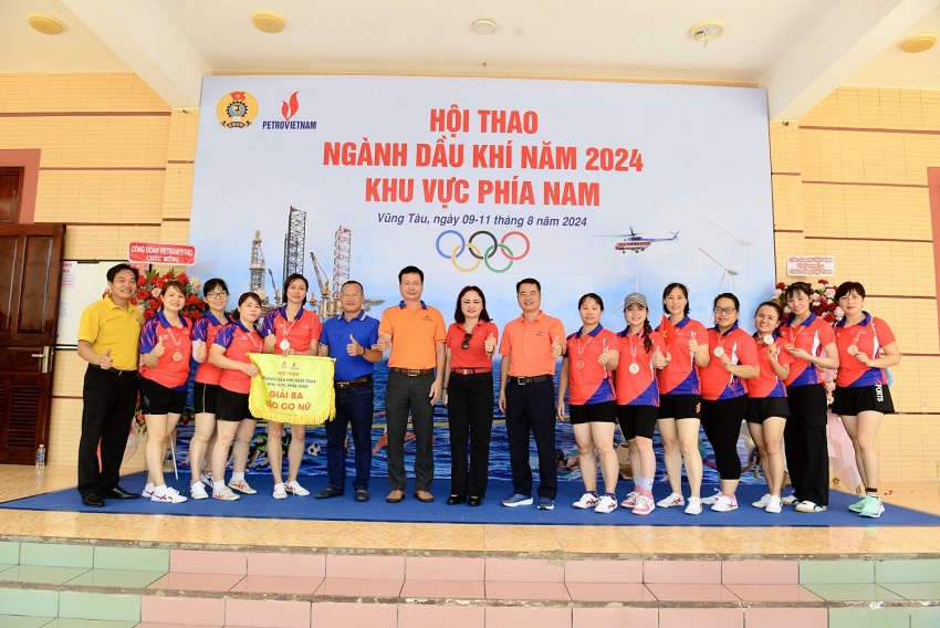 Chùm ảnh: Lễ Khai mạc Hội thao ngành Dầu khí khu vực phía Nam năm 2024