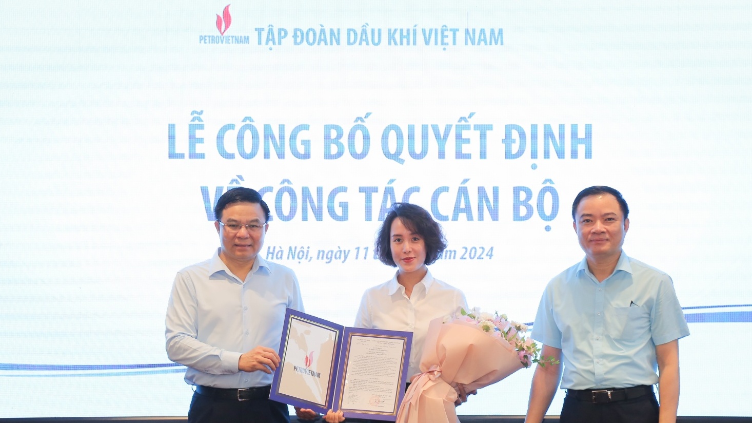 Petrovietnam trao quyết định bổ nhiệm Phó trưởng Ban Tổng hợp Tập đoàn