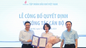 Petrovietnam trao quyết định bổ nhiệm Phó trưởng Ban Tổng hợp Tập đoàn