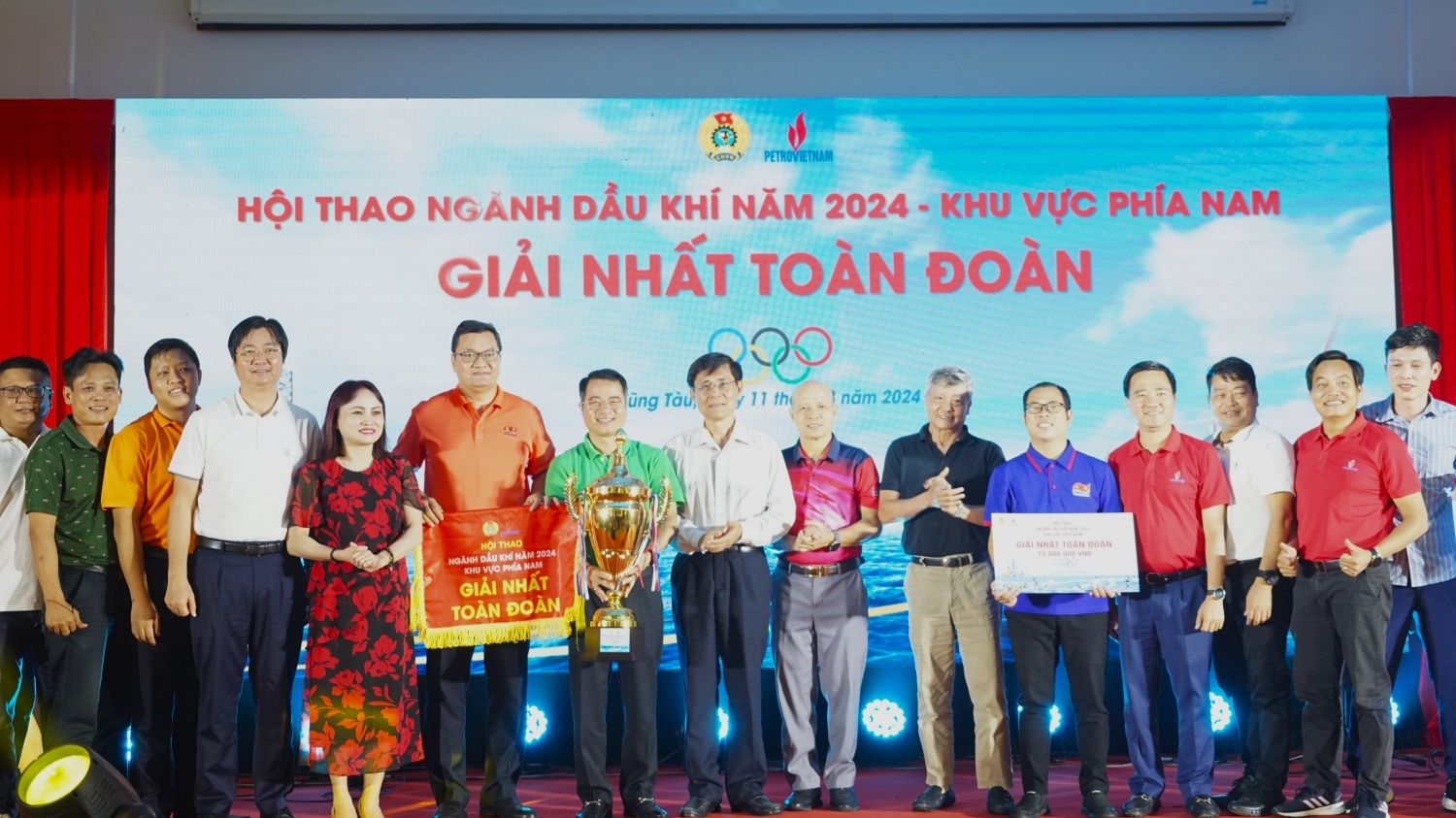 Hội thao ngành Dầu khí năm 2024 khu vực phía Nam thành công rực rỡ