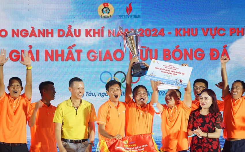 Hội thao ngành Dầu khí năm 2024 khu vực phía Nam thành công rực rỡ