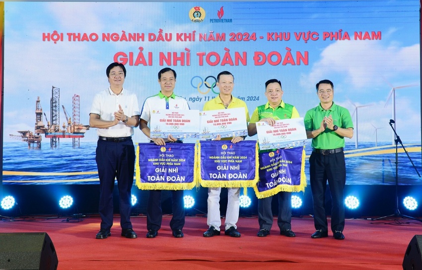 Hội thao Ngành Dầu khí năm 2024 khu vực phía nam thành công rực rỡ