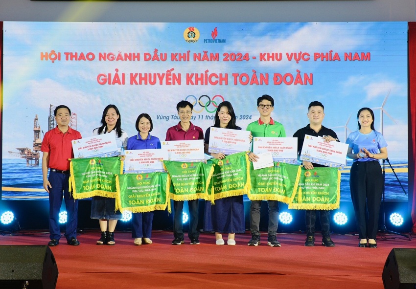 Hội thao Ngành Dầu khí năm 2024 khu vực phía nam thành công rực rỡ