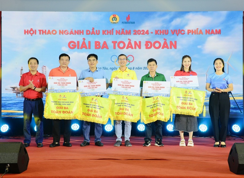 Hội thao Ngành Dầu khí năm 2024 khu vực phía nam thành công rực rỡ