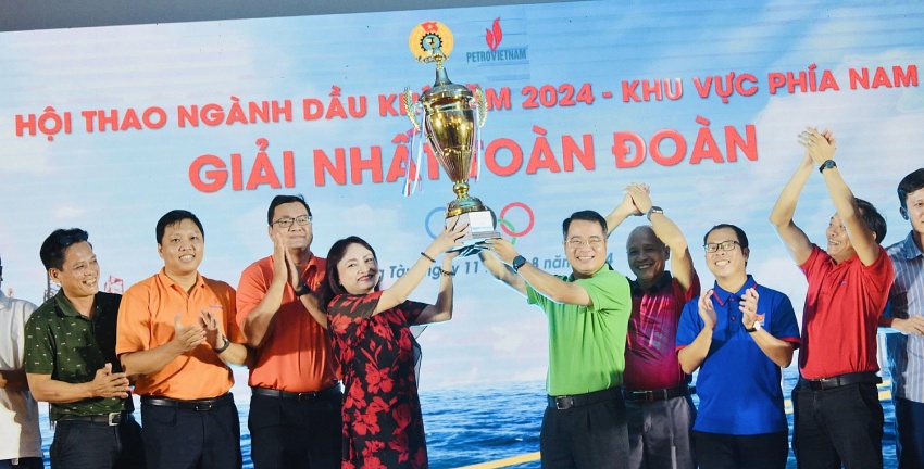 Hội thao Ngành Dầu khí năm 2024 khu vực phía nam thành công rực rỡ