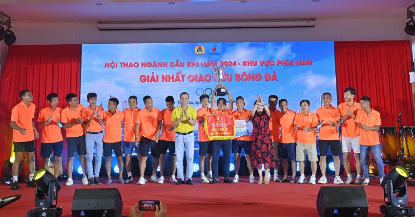 Hội thao Ngành Dầu khí năm 2024 khu vực phía nam thành công rực rỡ