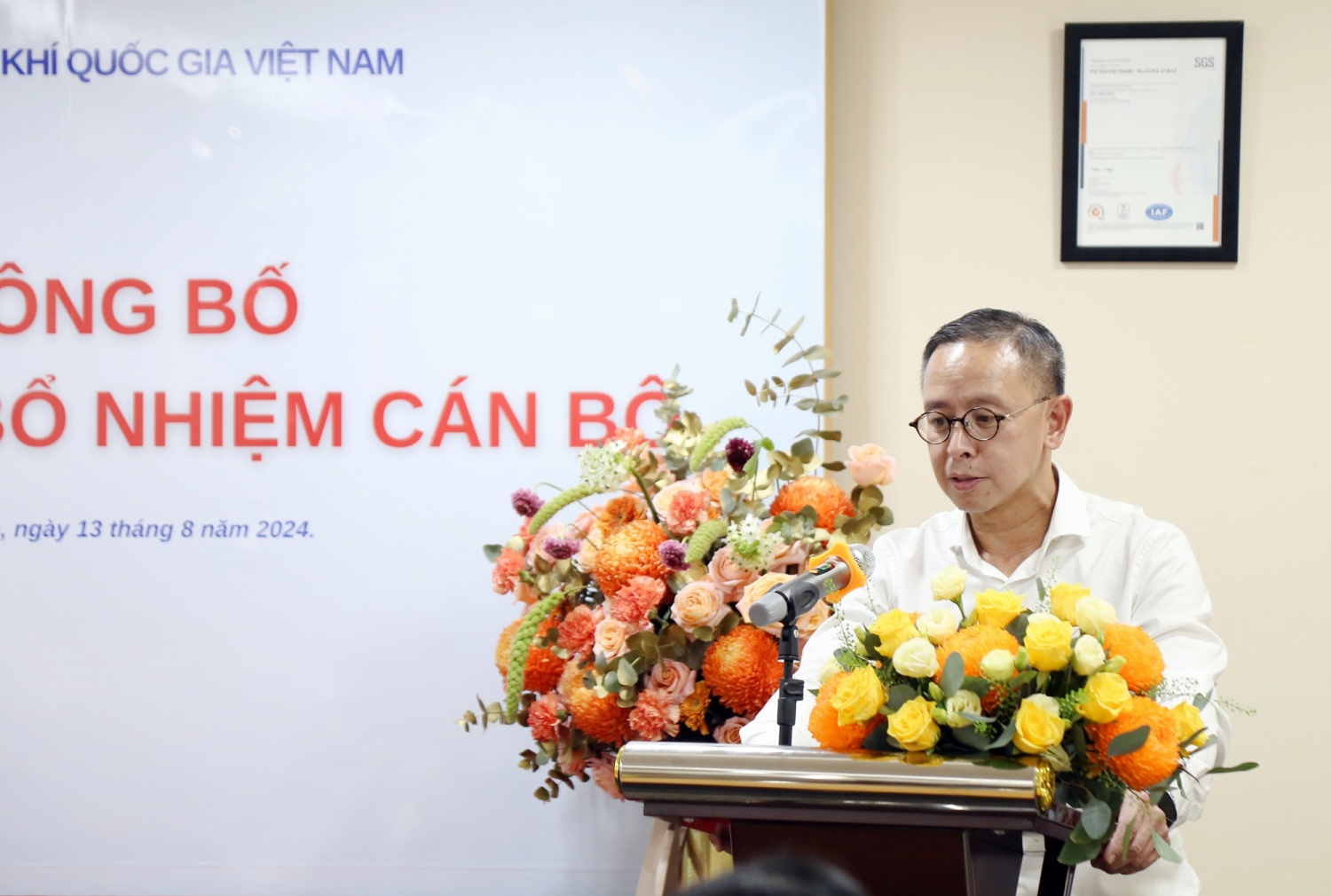 Petrovietnam bổ nhiệm Giám đốc Ban Điều hành Dự án Lô 01&02