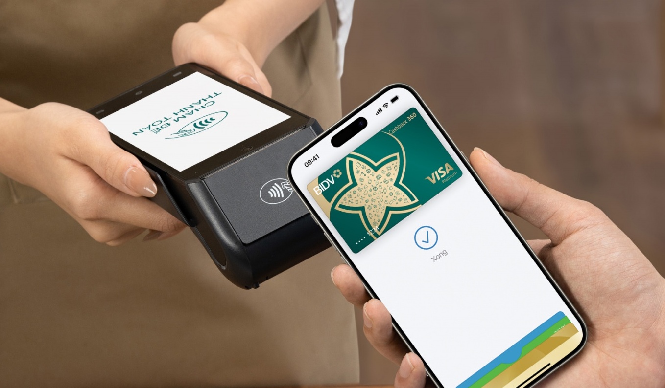 BIDV giới thiệu dịch vụ thanh toán Apple Pay đến chủ thẻ