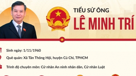 Chân dung tân Chánh án TAND Tối cao Lê Minh Trí