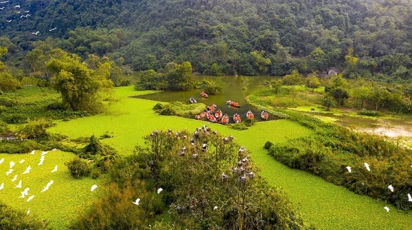 Khu du lịch sinh thái Thung Nham: Điểm đến của du khách yêu thiên nhiên