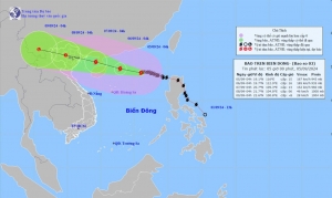 Bão Yagi có thể mạnh lên thành siêu bão trong hôm nay