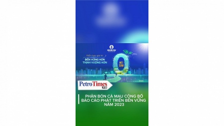 [Video] Phân bón Cà Mau công bố Báo cáo phát triển bền vững năm 2023