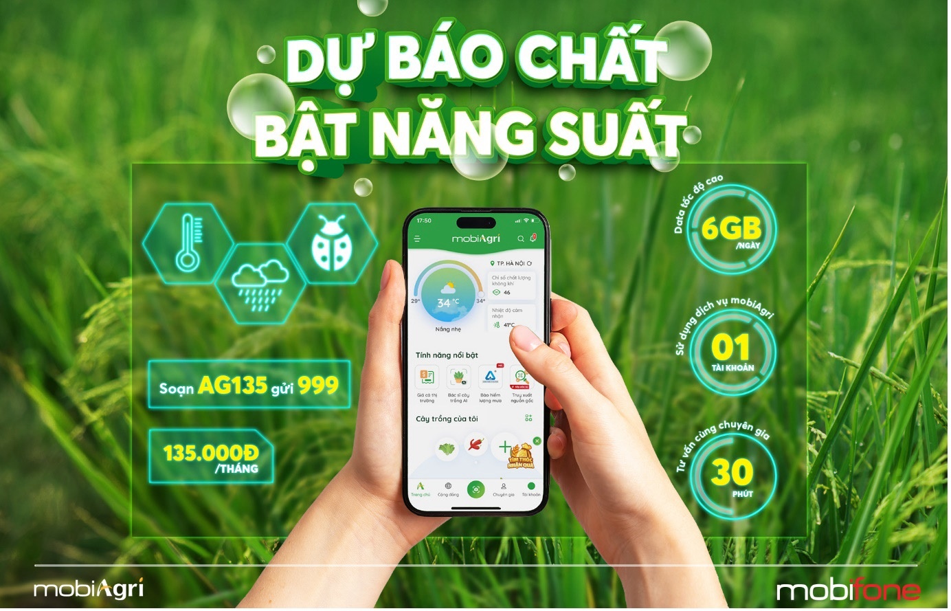 Canh tác nông nghiệp thuận lợi với ‘túi khôn’ 4.0