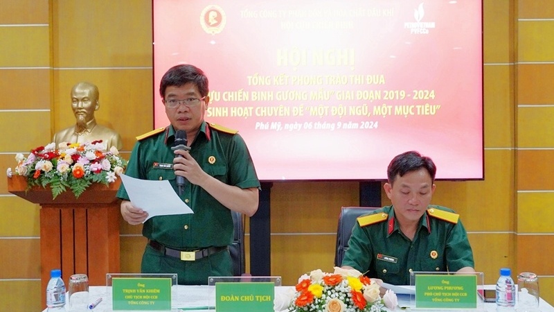 Hội CCB PVFCCo sinh hoạt chuyên đề “Một đội ngũ, một mục tiêu”