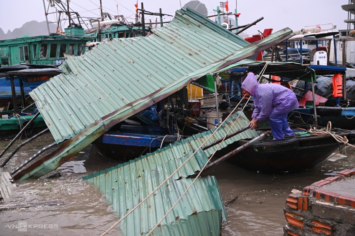 Các tỉnh phía Bắc “gồng mình” chống trọi với bão Yagi