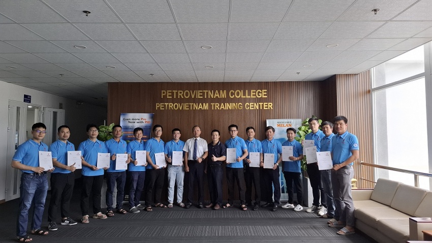 PV College đào tạo khóa học an toàn “Basic H2S Training” theo tiêu chuẩn quốc tế OPITO đầu tiên PV College tổ chức thành công khóa đào tạo an toàn “Basic H2S Training” theo tiêu chuẩn quốc tế OPITO đầu tiên
