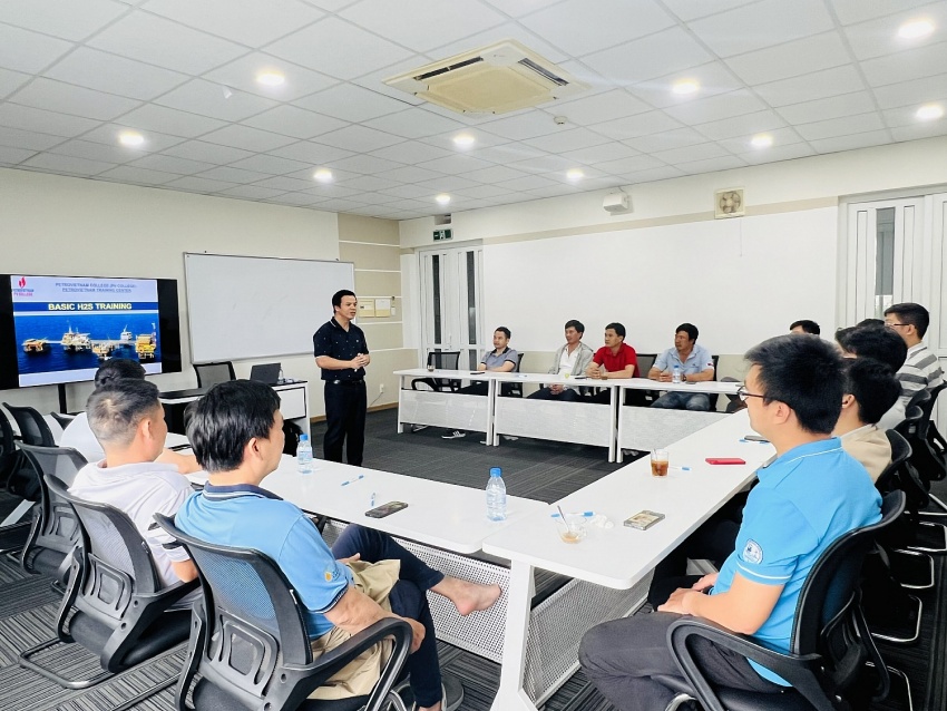 PV College tổ chức thành công khóa đào tạo an toàn “Basic H2S Training” theo tiêu chuẩn quốc tế OPITO đầu tiên