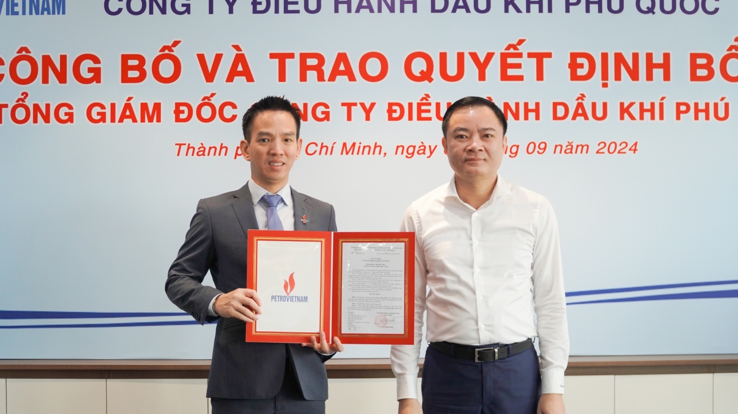 [PetroTimesTV] Công ty Điều hành Dầu khí Phú Quốc có tân Tổng Giám đốc