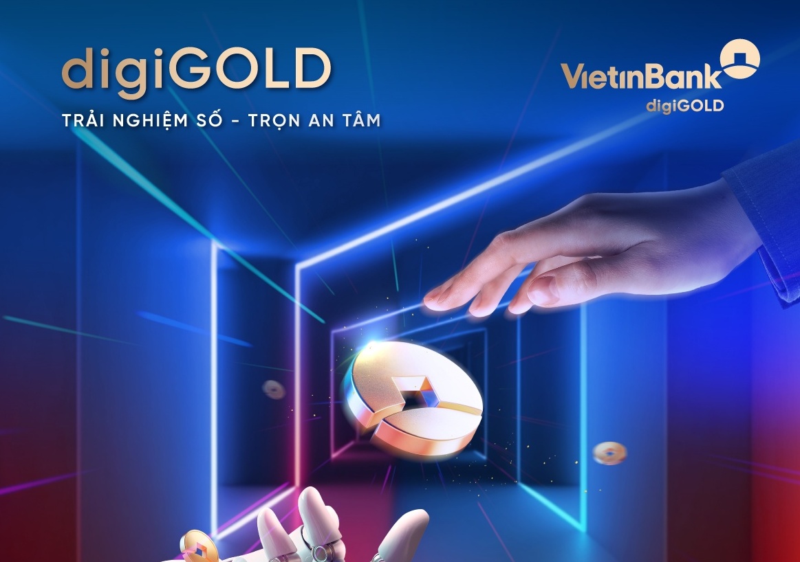 Triển khai mua bán vàng (digiGOLD) trên ứng dụng số VietinBank iPay Mobile