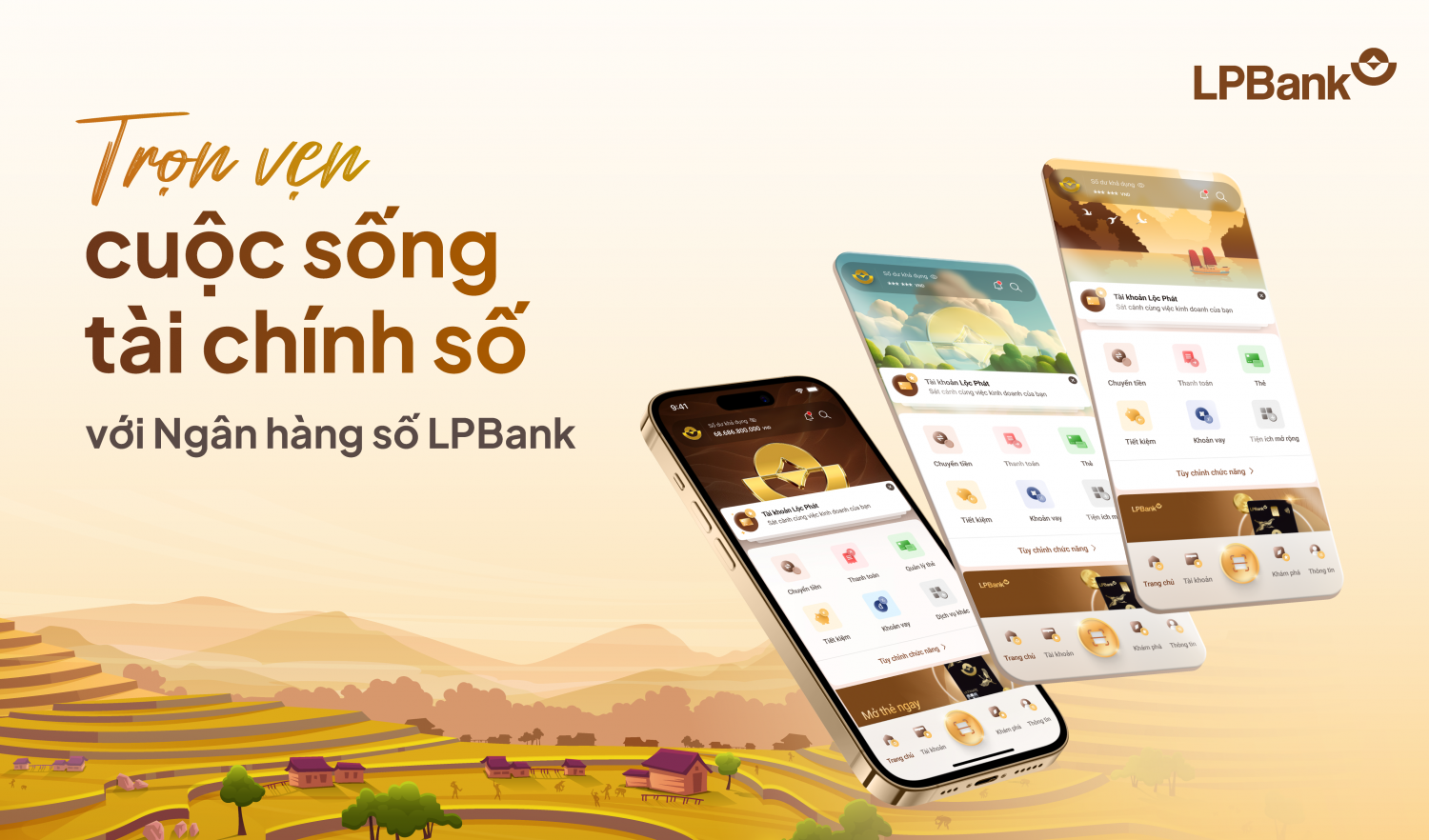 LPBank ra mắt giao diện mới ứng dụng ngân hàng số