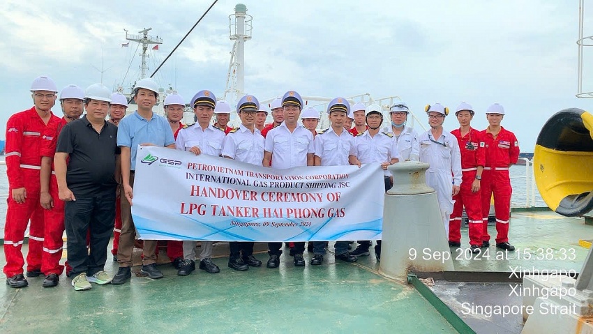 Gas Shipping  , tiếp nhận tàu mới  , nâng cao năng lực  , trẻ hóa đội tàu  , LPG Hải Phòng Gas  , PVTrans, 