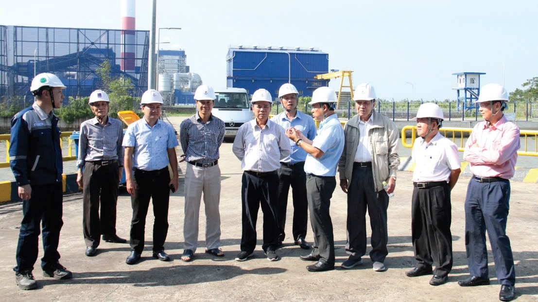 Hội Dầu khí Tây Đô cùng đoàn công tác Trung ương Hội DKVN thăm Nhà máy Nhiệt điện Sông Hậu 1