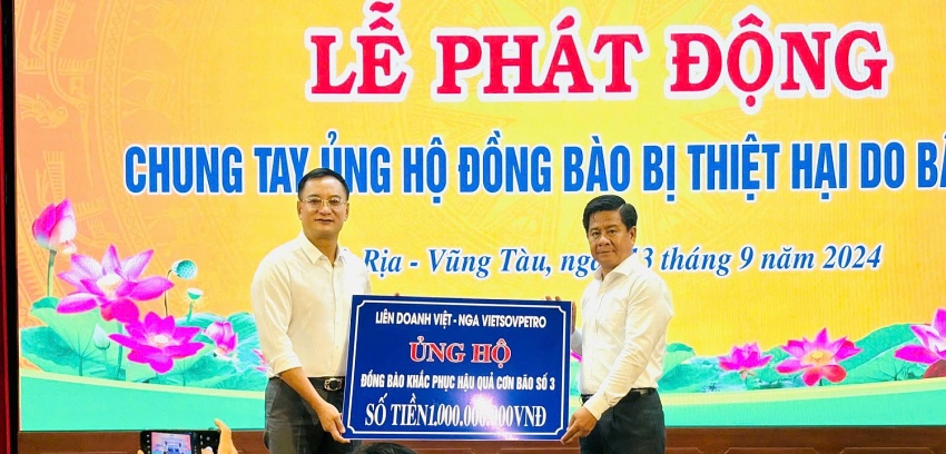 Bà Rịa   Vũng Tàu: Chung tay ủng hộ đồng bào miền Bắc bị thiệt hại do bão số 3