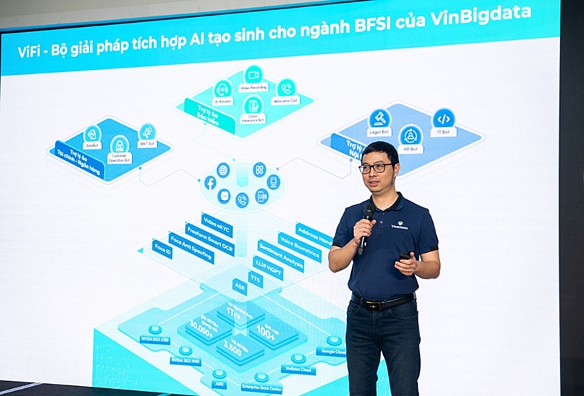 VinBigData ra mắt ViFi: Giải pháp AI tạo sinh toàn diện cho ngành Tài chính - Ngân hàng - Bảo hiểm